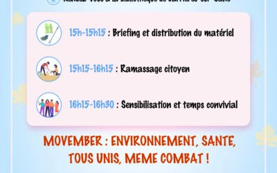 Ramassage solidaire Movember