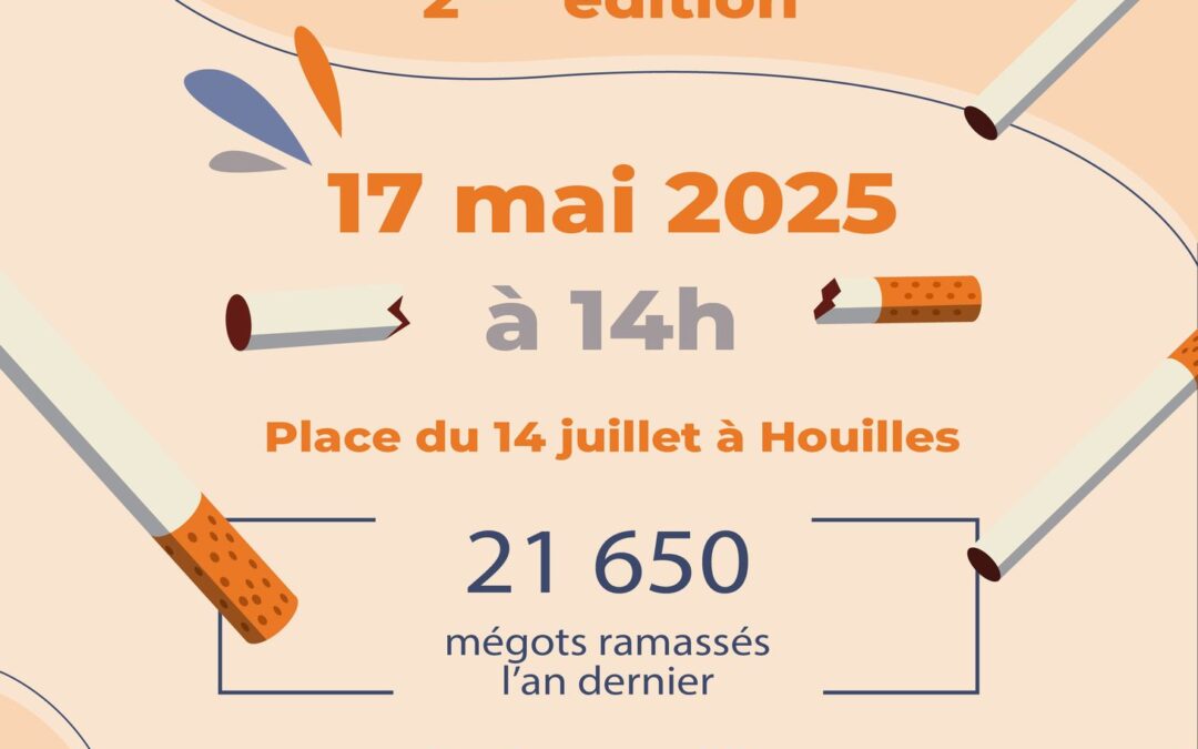 Chasse aux mégots Houilles