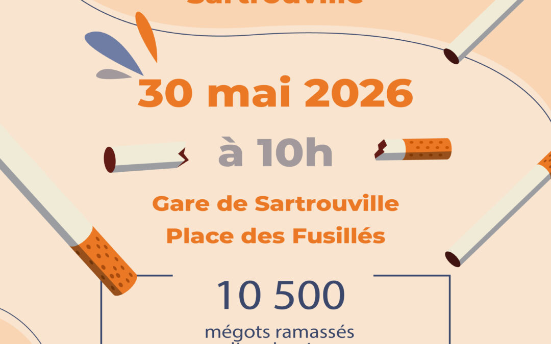 Chasse aux mégots Sartrouville